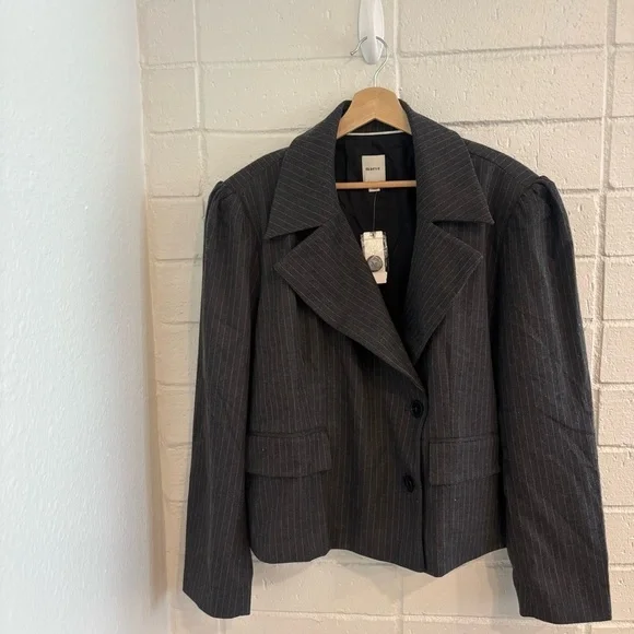 NWT Anthropologie Maeve 80 s boxy blazer jacket - Picture 8 of 10
